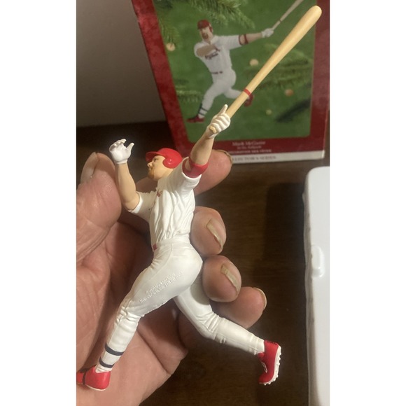 Hallmark‎ 2000 Keepsake Ornament Mark McGwire At The Ballpark St Louis Cardinals - Picture 6 of 10